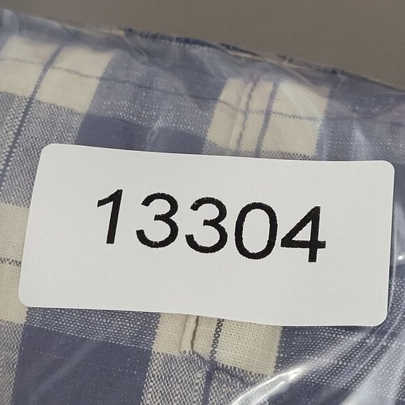 Lucky Brand Mens Classic Fit Blue Plaid Button-Up Shirt XXL - Picture 7 of 7